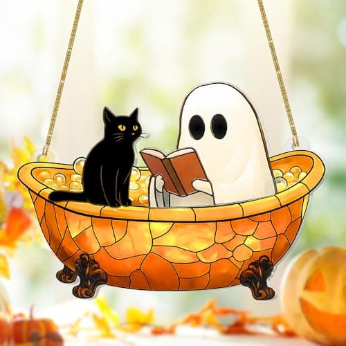 Ghost Bathtub Suncatcher