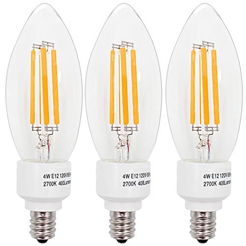 E12 Filament LED Bulbs