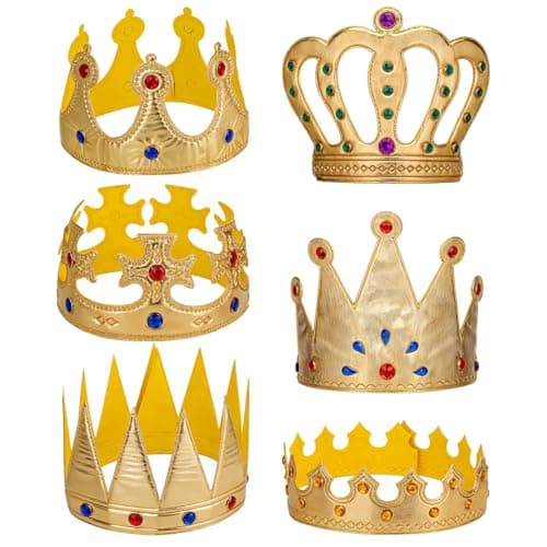 Foam Gem Crowns