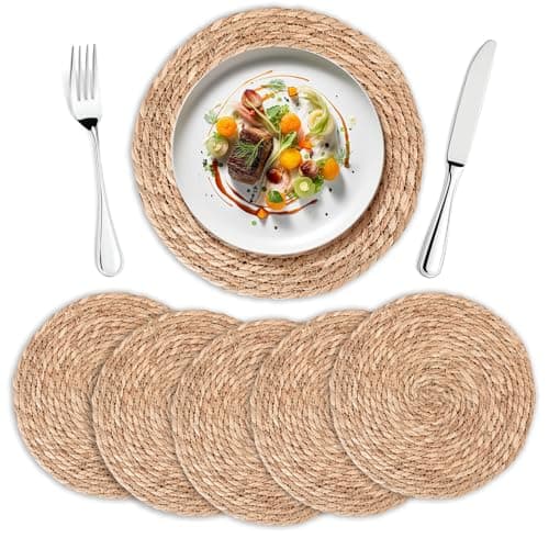 Handwoven Rattan Chargers