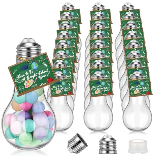Light Bulb Candy Jars
