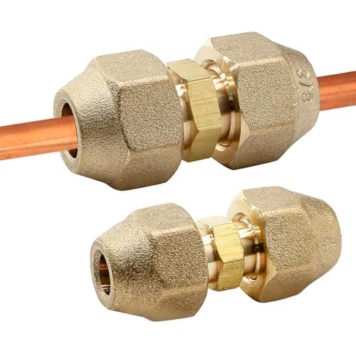 Copper Pipe Coupling Set