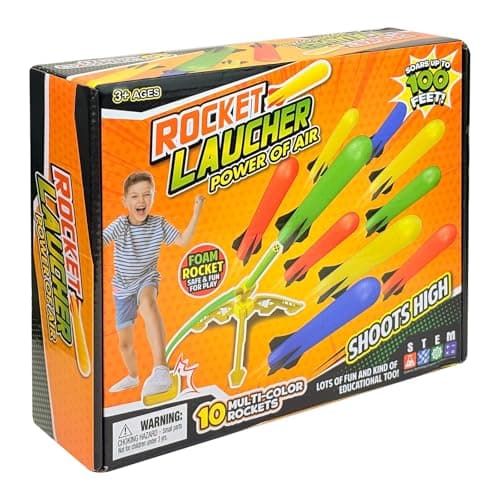 Air-Powered Foam Rocket