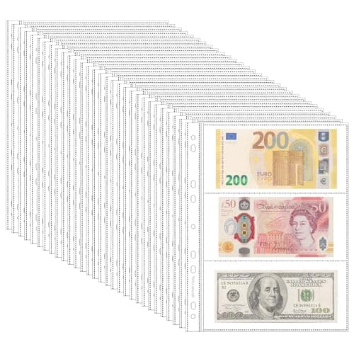 150-Pocket Banknote Pages