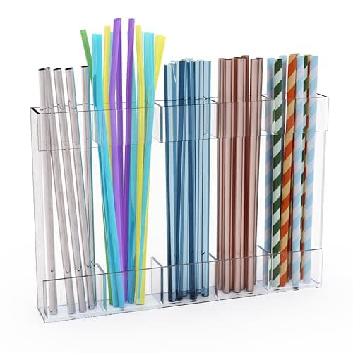 ENESNES Acrylic Straw Holder