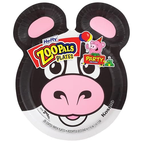 Zoo Pals Dipping Plates