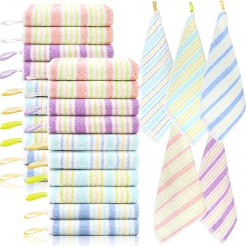 20-Pack Cotton Face Cloths