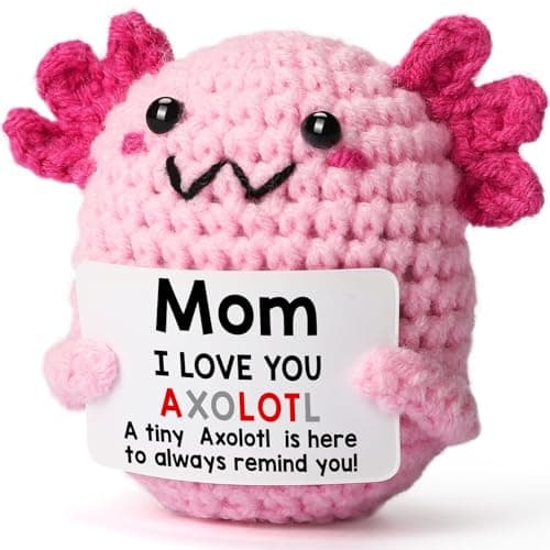 Mini Crochet Axolotl