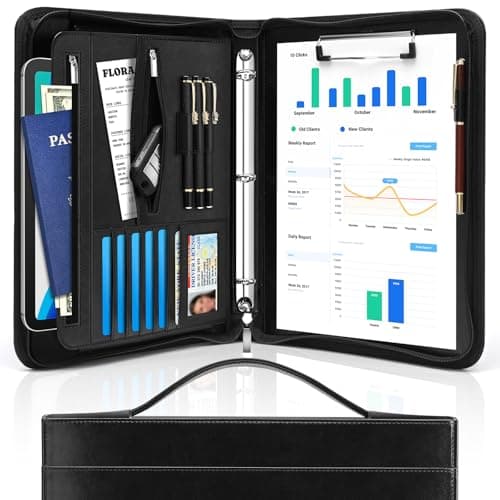 Zippered Organizer Binder