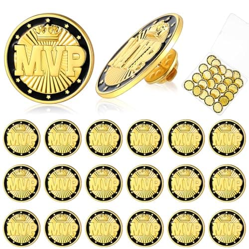 Gold MVP Award Pins