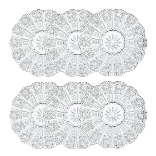 Glass Dessert Plates