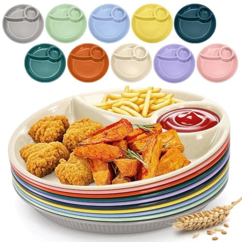 Eco Wheat-Straw Plates