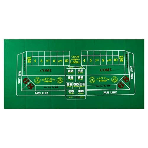 Budget Craps Felt Mat