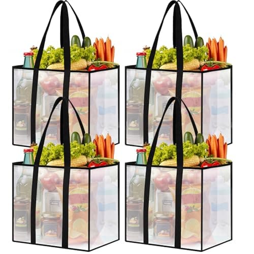 Heavy-Duty 4-Pack Totes