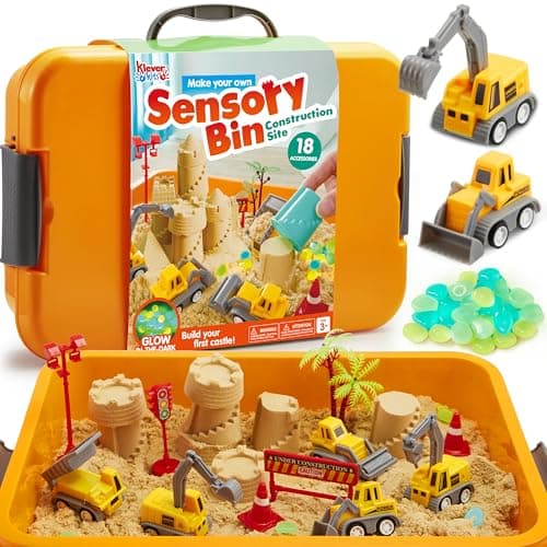 Construction Sensory Bin