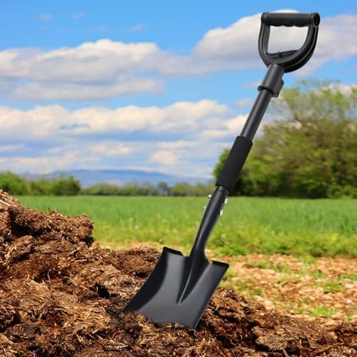 Compact D-Handle Shovel