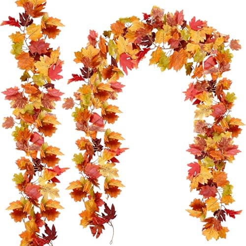 3-Pack Fall Leaf Garland