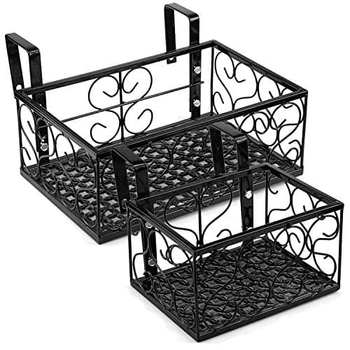 Tosnail Metal Railing Plant Stand