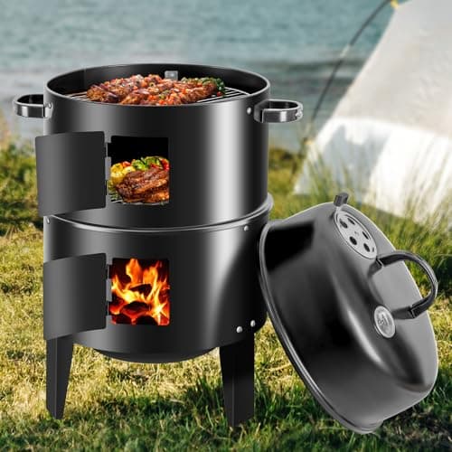 Vertical 3-in-1 Smoker