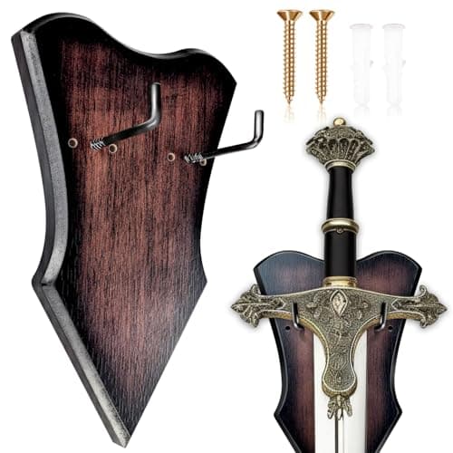 FLURSAILE Wood Sword Plaque
