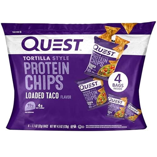 Loaded Taco Protein Chips