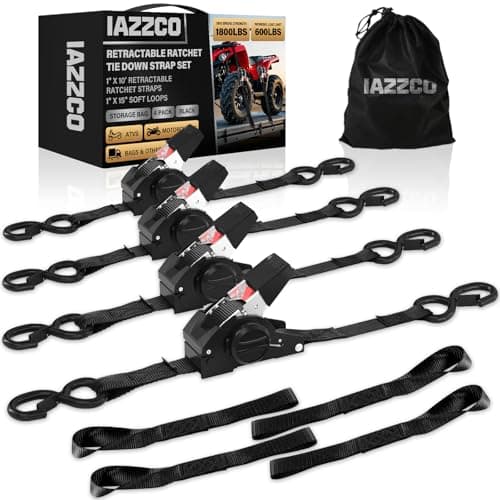 Retractable Ratchet Straps