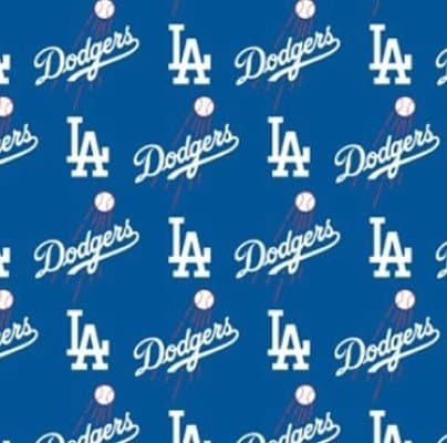 MLB Dodgers Wide Cotton