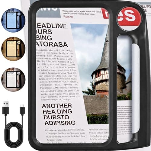 Rechargeable LED Magnifier