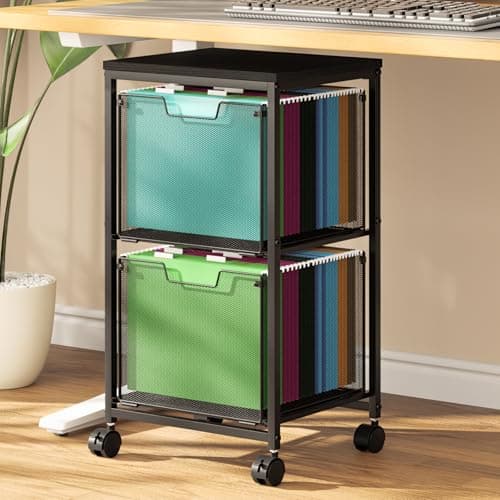 Compact Under-Desk Organizer