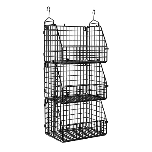 Stackable 3‑Pack Organizers