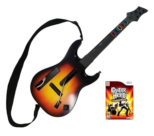 Wii Guitar Bundle + Game