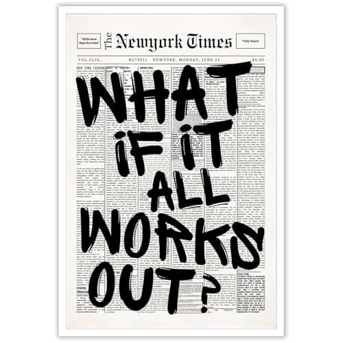 Retro Newspaper Poster
