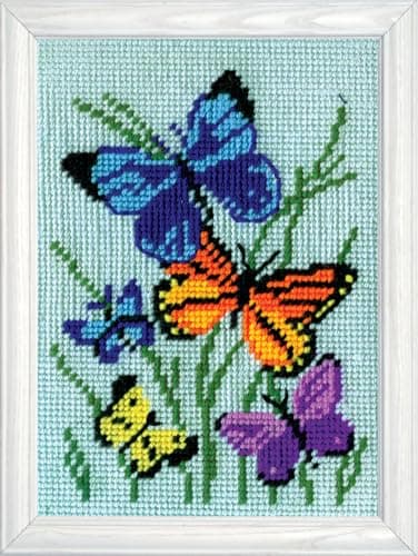 Butterfly Needlepoint Kit