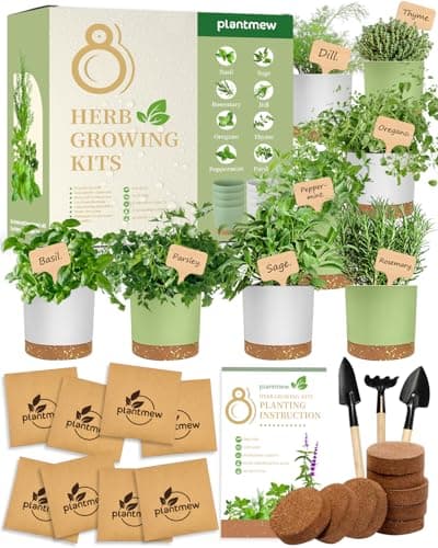 PLANTMEW 8‑Herb Kit