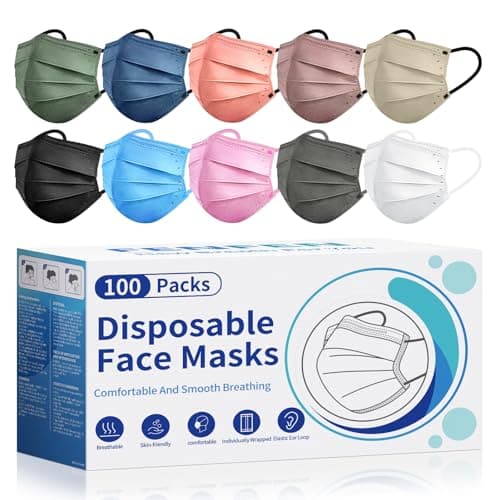 Individually Wrapped 4-Ply Masks