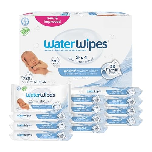 WaterWipes Sensitive+