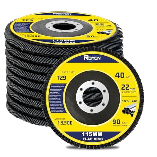 40 Grit Flap Discs Pack