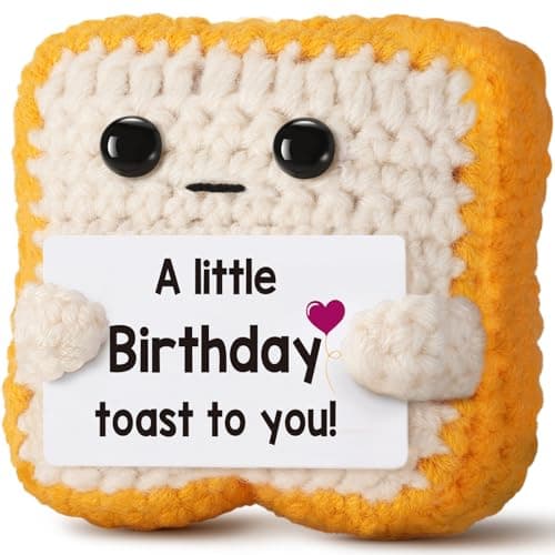 Crochet Toast Birthday Keepsake