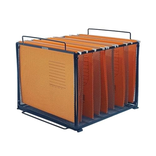 Metal Hanging File Crate