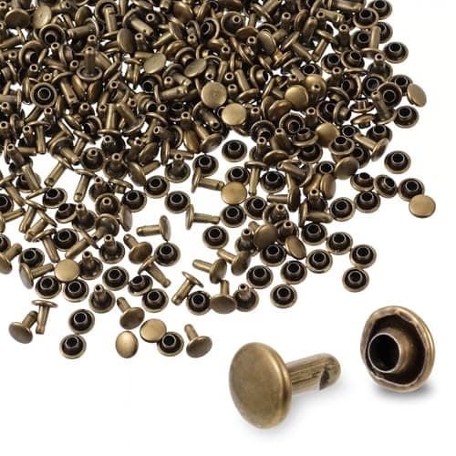 Double Cap Bronze Rivets