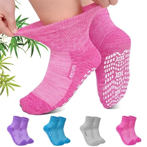 CaiDieNu Grippy Diabetic Socks