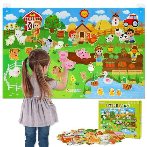 Farm Animals Felt Board