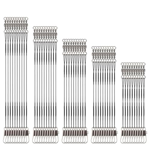 Carbon-Coated Steel Leaders