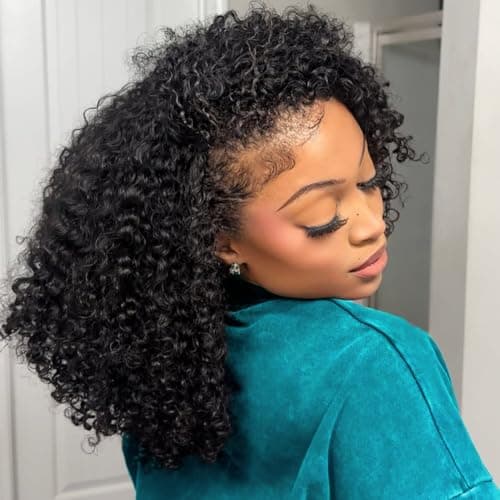 3-in-1 Drawstring Half-Wig