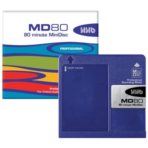 MD80 5-Pack MiniDiscs