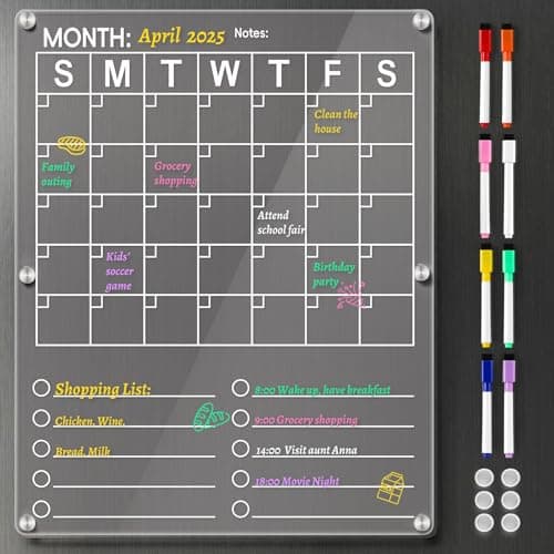 Large 2-in-1 Fridge Calendar