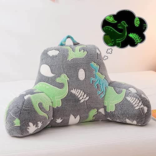 Glow-in-the-Dark Dino Pillow