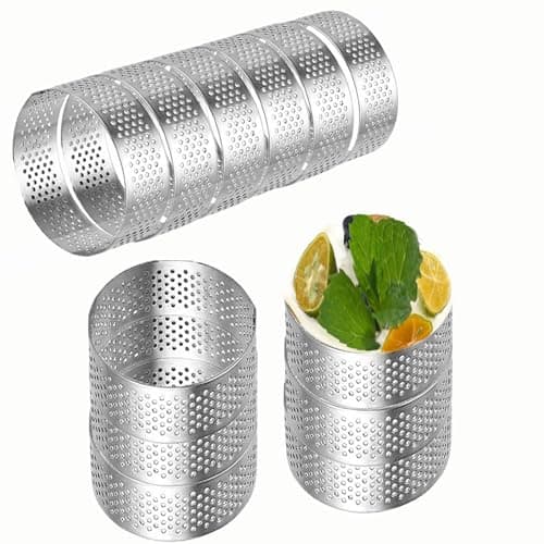 Mini Perforated Tart Rings