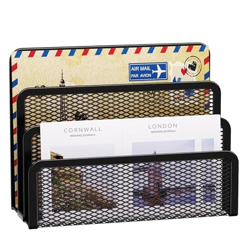 3-Slot Mail Organizer