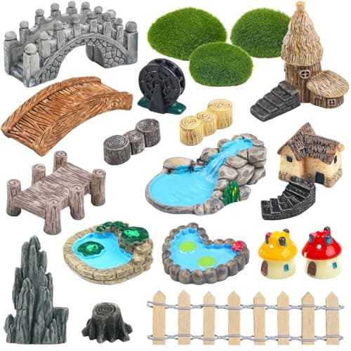 QUOZUO Fairy Garden Set